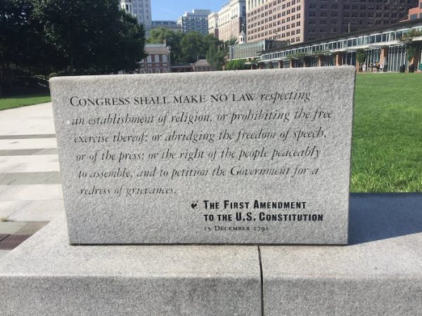 What the First Amendment really says – 4 basic principles of free speech in the US